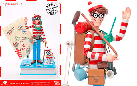 Where is Waldo Deluxe and Normal 1/12th Scale Action Figures from Blitzway