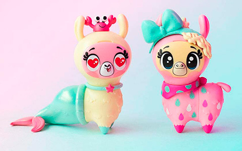 Bright and funny Funko Snapsies toys in surprise blind capsule