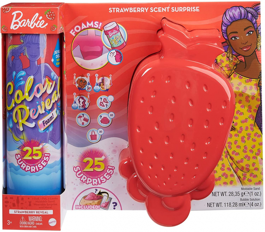 Barbie Color Reveal Foam Strawberry
