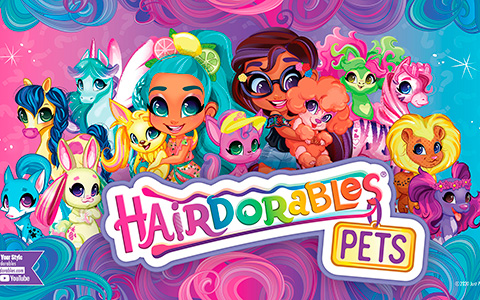 Hairdorables Pets series 3 color reveal - 25 new pets to collect
