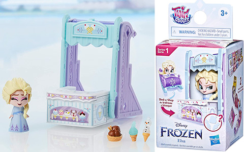 Frozen 2 Twirl Abouts toys series 1: Sled to Shop with figure