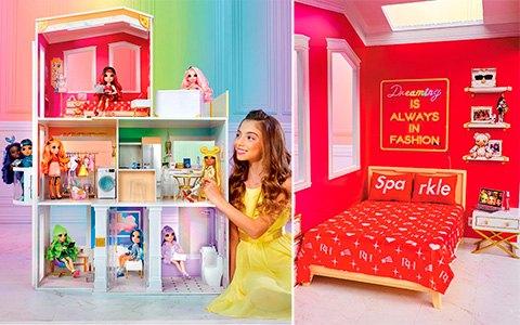 Rainbow High Fashion Dorm House - Rainbow High dollhouse