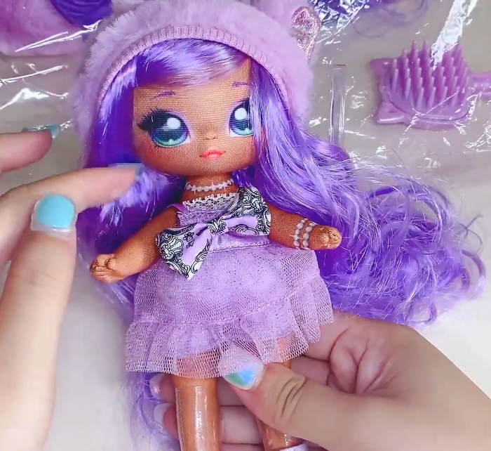 Na Na Na Surprise Family Surprise Lavender Kitty set unboxing