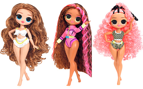 LOL OMG Swim dolls - new budget beach themed collection 2021