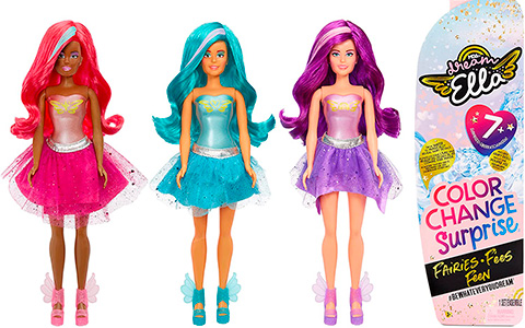 Dream Ella Color Change Surprise Fairies dolls