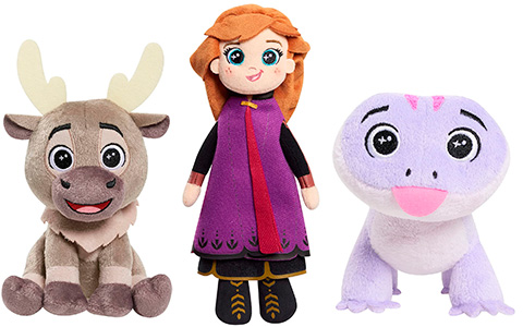 New Just Play Frozen 2 talking plush toys