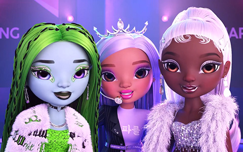 Rainbow High  Season 3 Episode 7 - Out of the Shadows with 3 new characters from Rainbow High Vision collection.