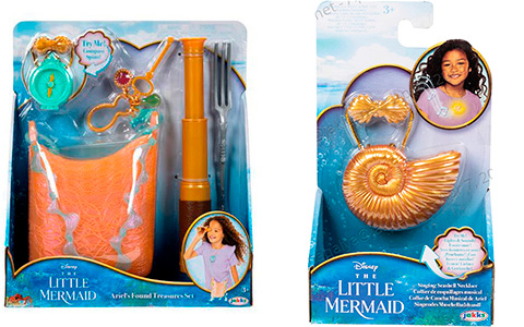 Disney The Little Mermaid Ariel's Found Treasuers and Ariel & Ursula's Dress Up Trunk role play sets from Jakks Pacific