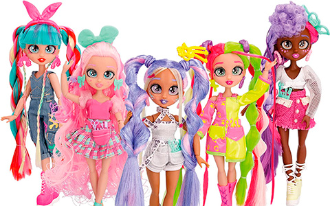VIP Girls dolls from creators of VIP Pets