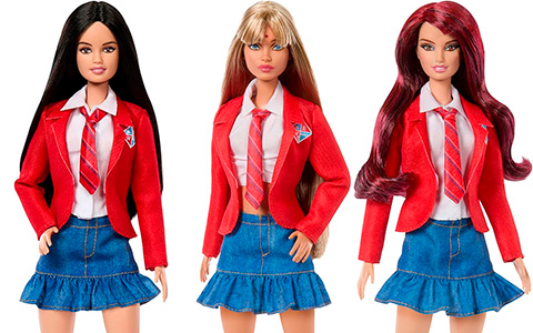 Barbie RBD Rebelde Elite Way School Uniform dolls 2024