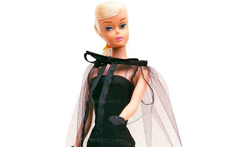 Barbie 1964 Fashion Black Magic Ensemble Reproduction 2024 doll