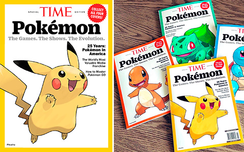 TIME Pokemon magazine 25th anniversary edition