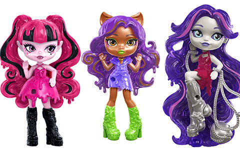 Monster High fright sized ghouls Monster High Potions mini dolls