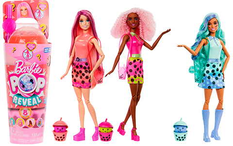 Barbie Pop Reveal Bubble Tea Series 2024 dolls