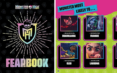 Monster High Fearbook book 2024