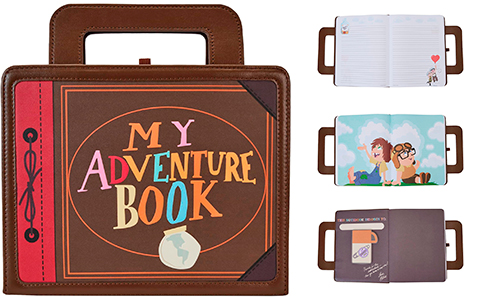 Loungefly Pixar Up 15th Anniversary Adventure Book Lunchbox Notebook