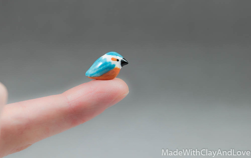 Super cute miniature sculptures of animals