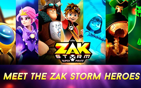 Zak Storm: Super Pirate - meet the heroes
