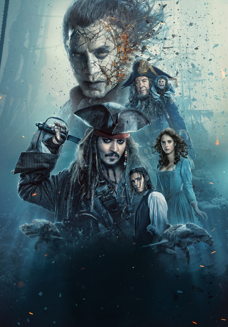 Pirates of the Caribbean 5: Dead Men Tell no Tales big poster