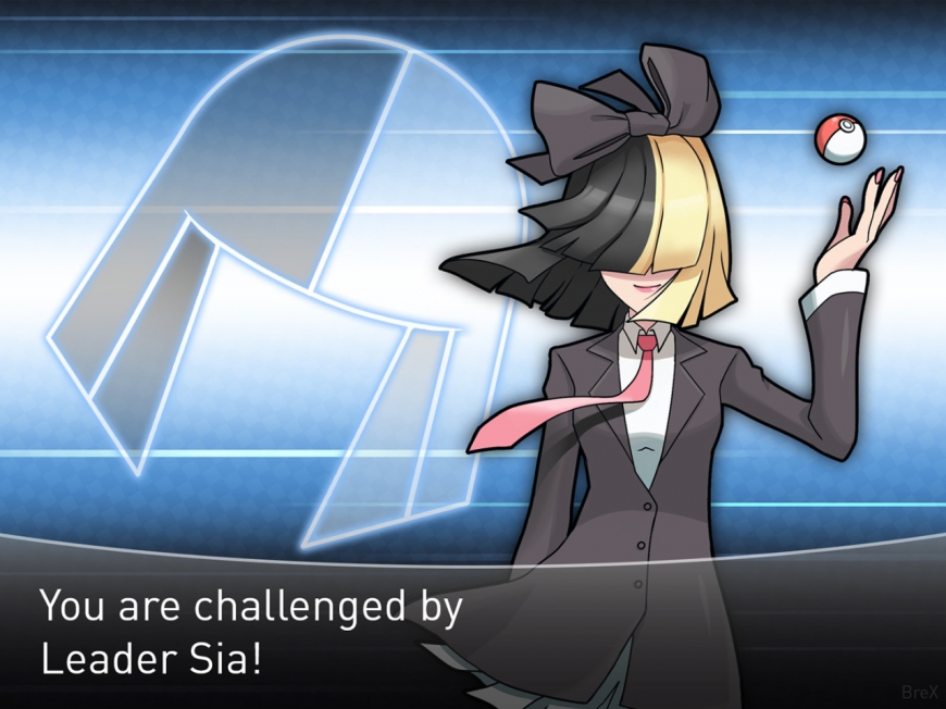Sia as pokemon gym leader