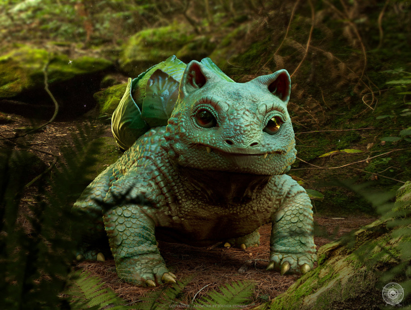 Real life Bulbasaur