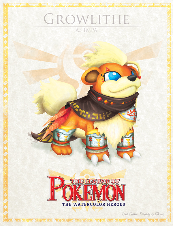 Growlithe as Impa