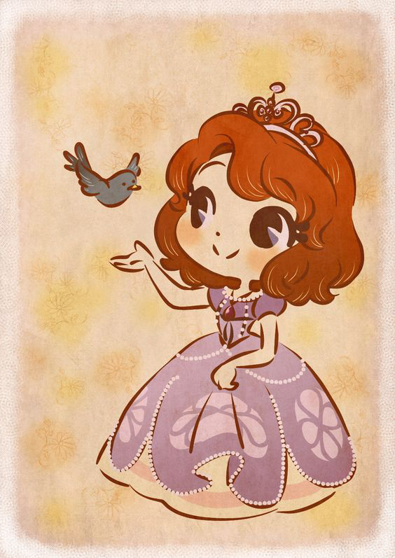 Beautiful fanart of Sofia the First