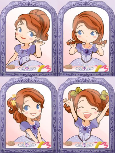 Beautiful fanart of Sofia the First