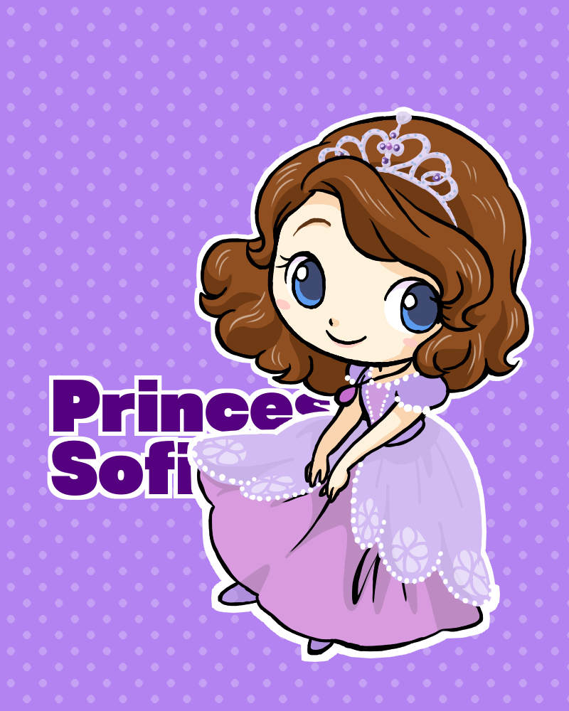 Beautiful fanart of Sofia the First