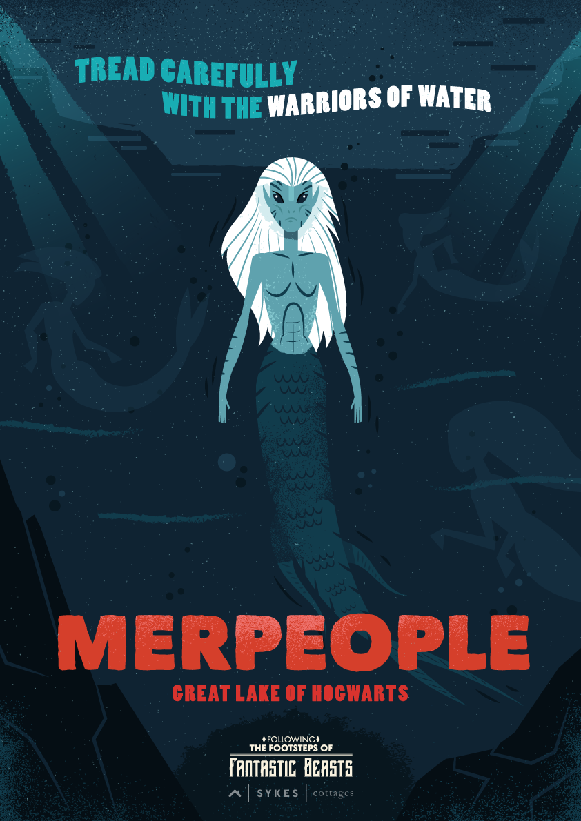 Merpeople Fantastic Beasts poster