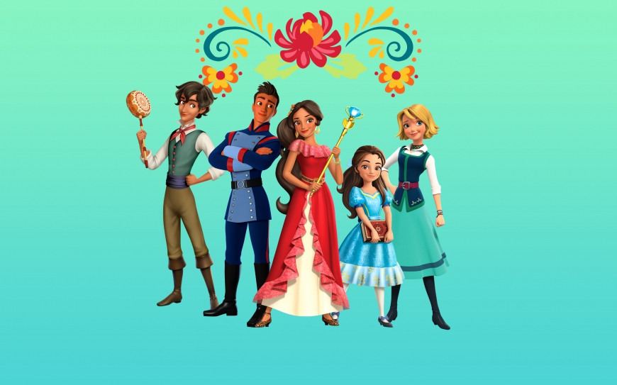 Elena of Avalor main characters wallpaper