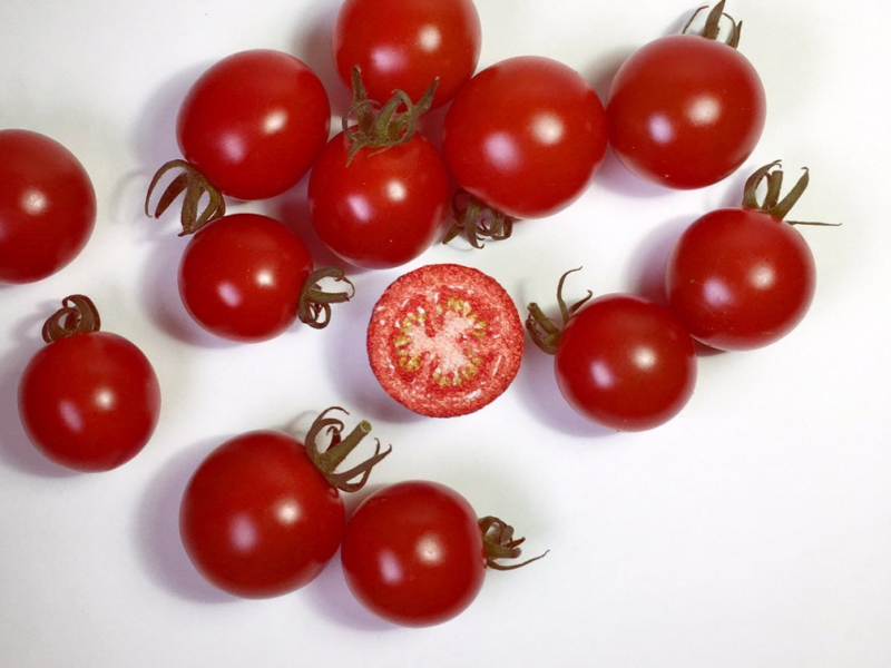 Realistic embroidered food