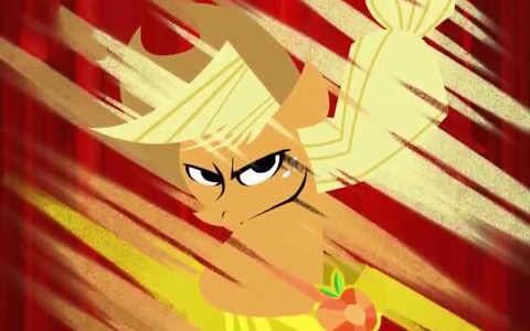 Samurai Applejack: Samurai Jack and My Little Pony Mash Up