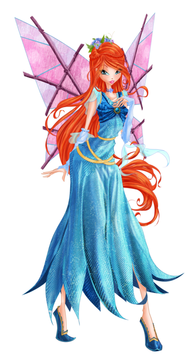 Winx Bloom in medieval dress