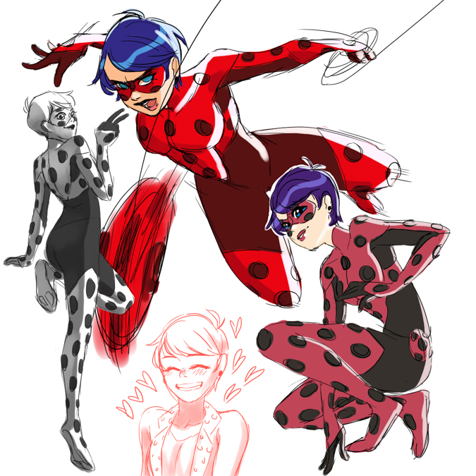 Adult miraculous ladybug in tomas astruc desighn Adult miraculous ladybug in tomas astruc desighn