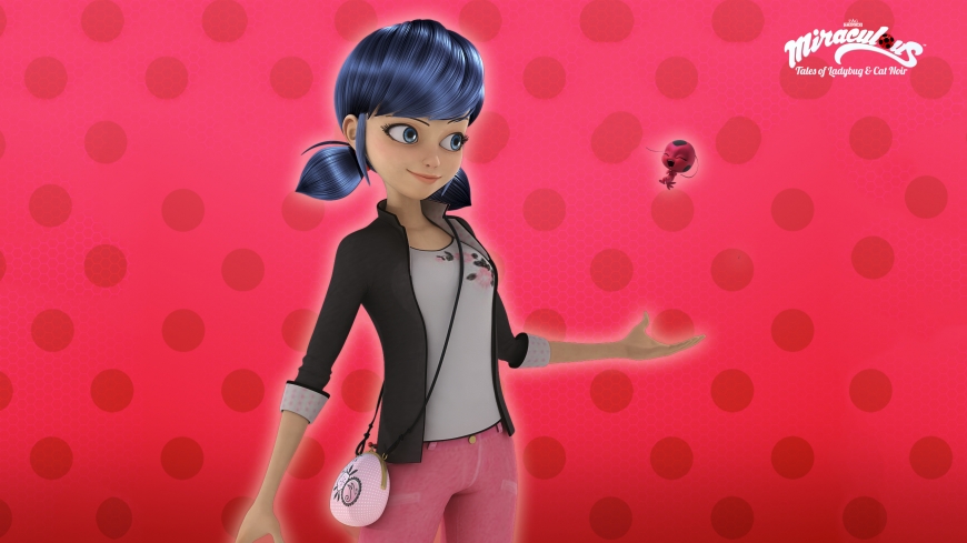 Miraculous Ladybug HD wallpaper Marinette with Tikki