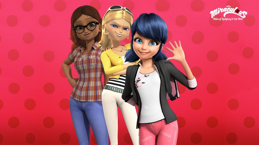 Miraculous Ladybug HD wallpaper with Cloe Alya and Marinette