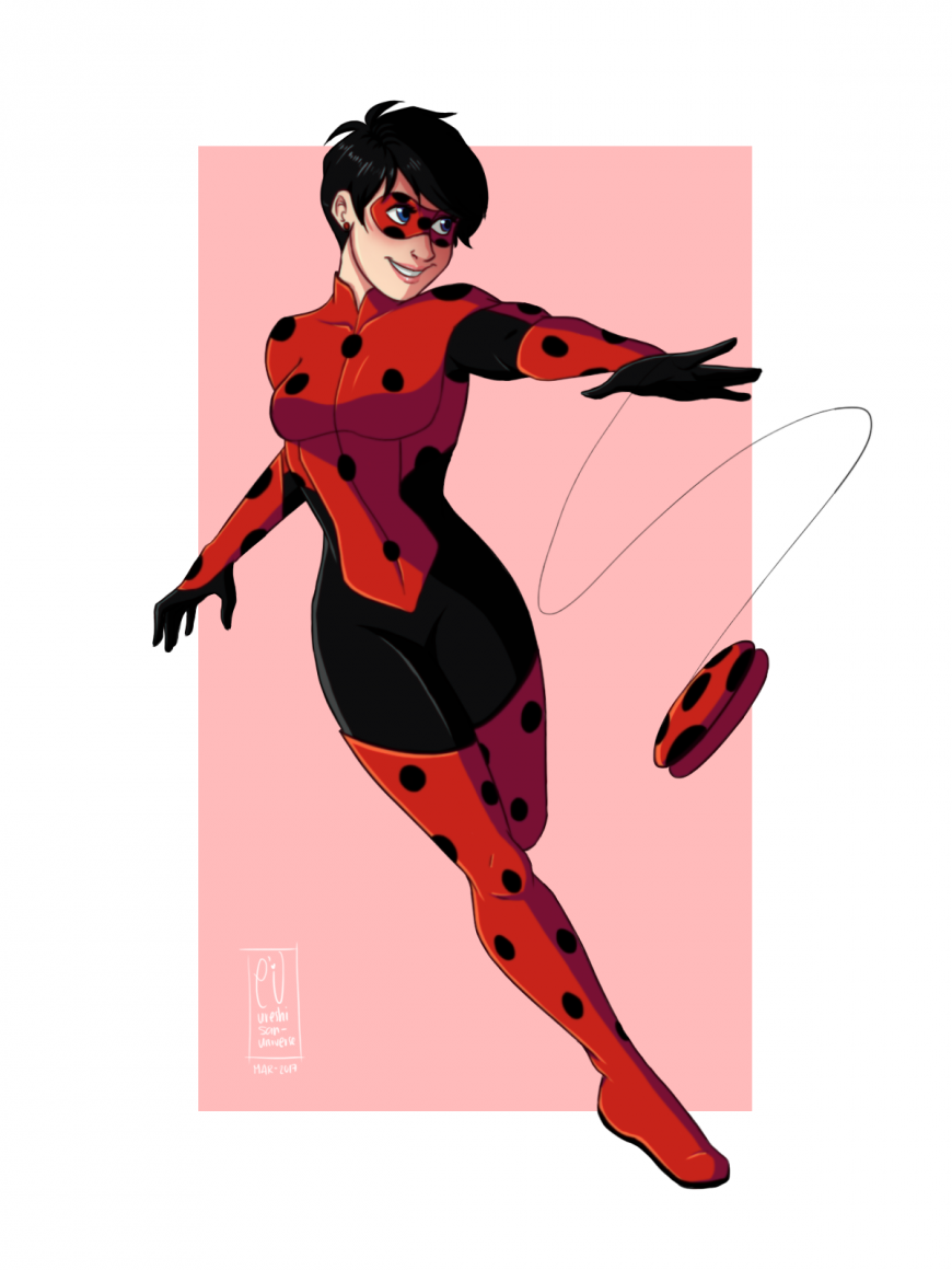 Short haired Ladybug