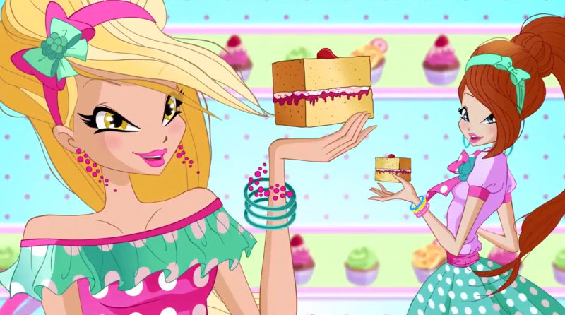 World of Winx - Winx with cakes