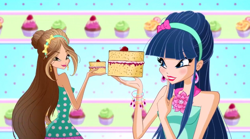 World of Winx - Winx with cakes