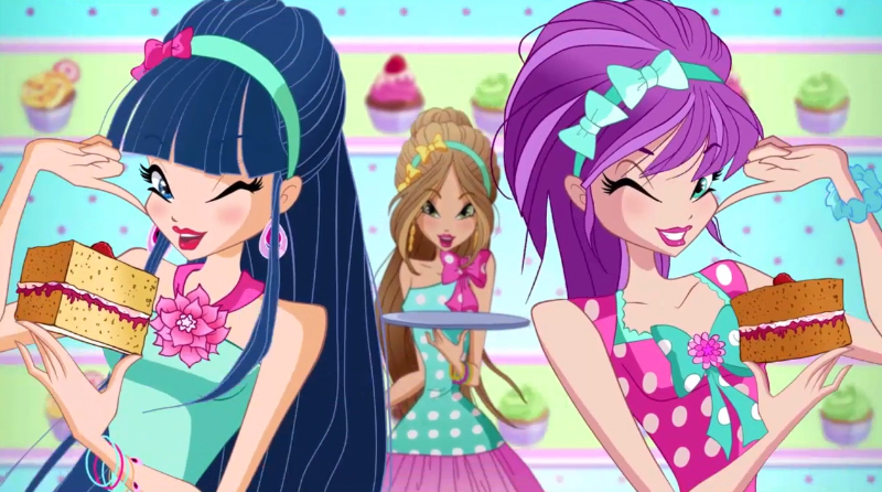 World of Winx - Winx with cakes