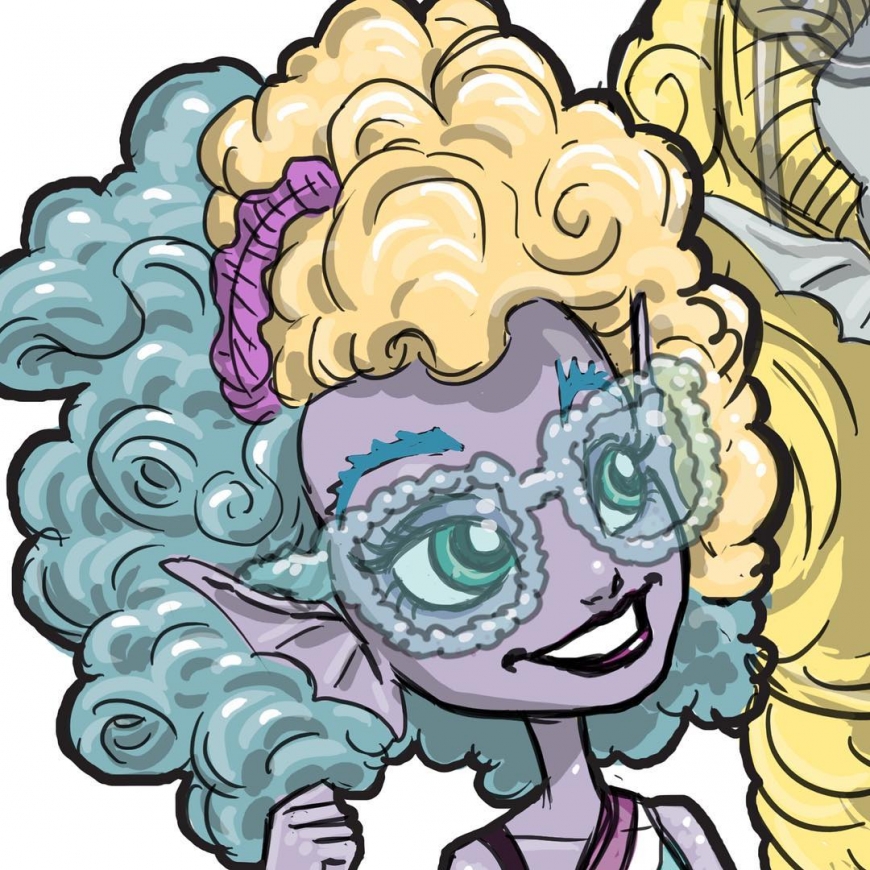 Lagoona's Blue and little sister