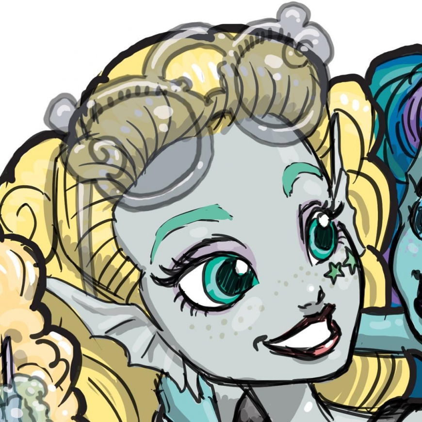 Lagoona Blue and her sisters