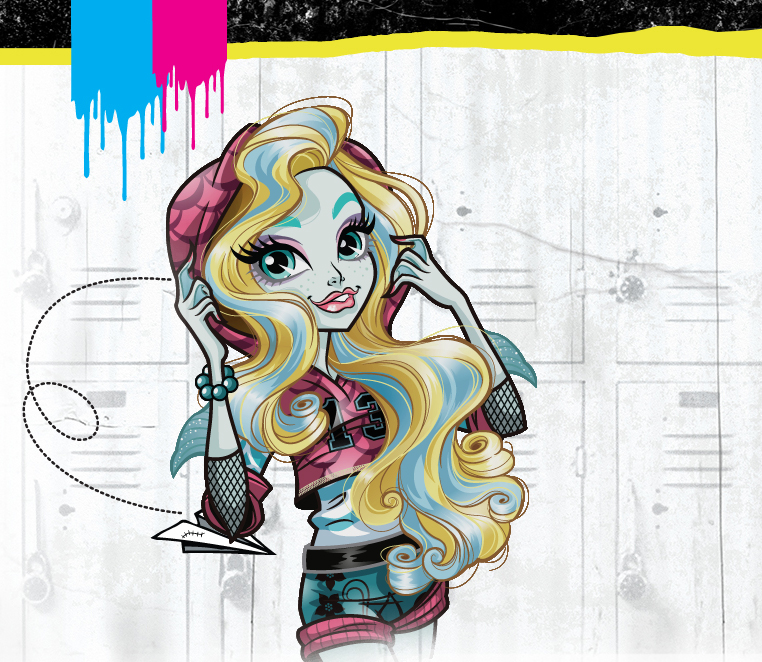 Monster High Moanica D’kay new artwork