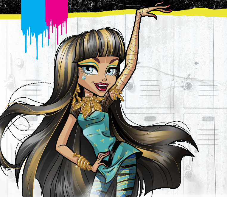 Monster High Moanica D’kay new artwork