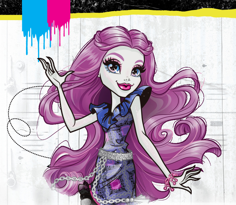 Monster High Moanica D’kay new artwork