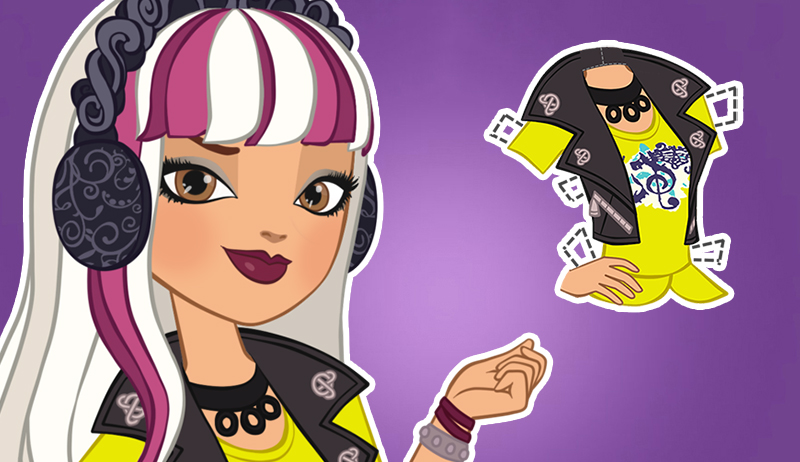 Ever After High paper doll download and print