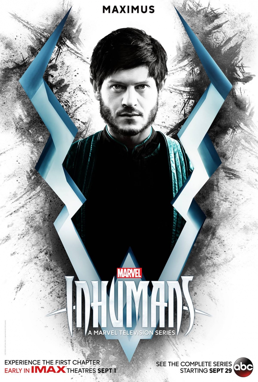 First character posters of Marvel's Inhumans