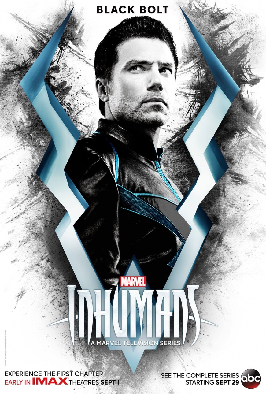 First character posters of Marvel's Inhumans