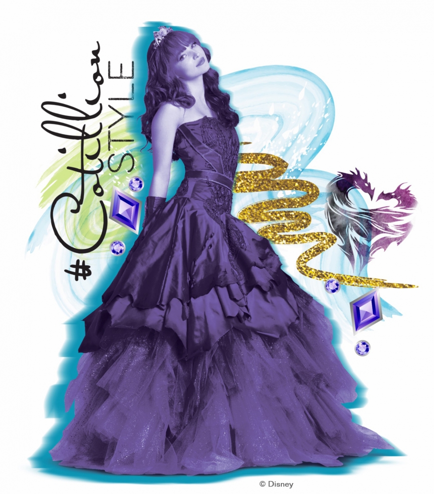 Disney Descendants 2 Mal Royal Cotillion Couture hd high quality picture